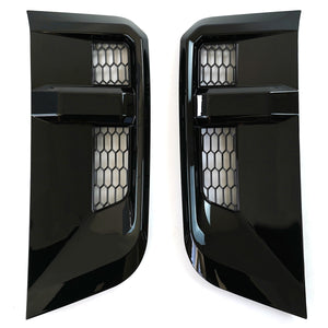 Carbon Fibre Side Vent Cover for Defender – Angle View