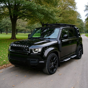 Installed PLOMOR snorkel kit near A-pillar for Defender 90 / 110 / 130