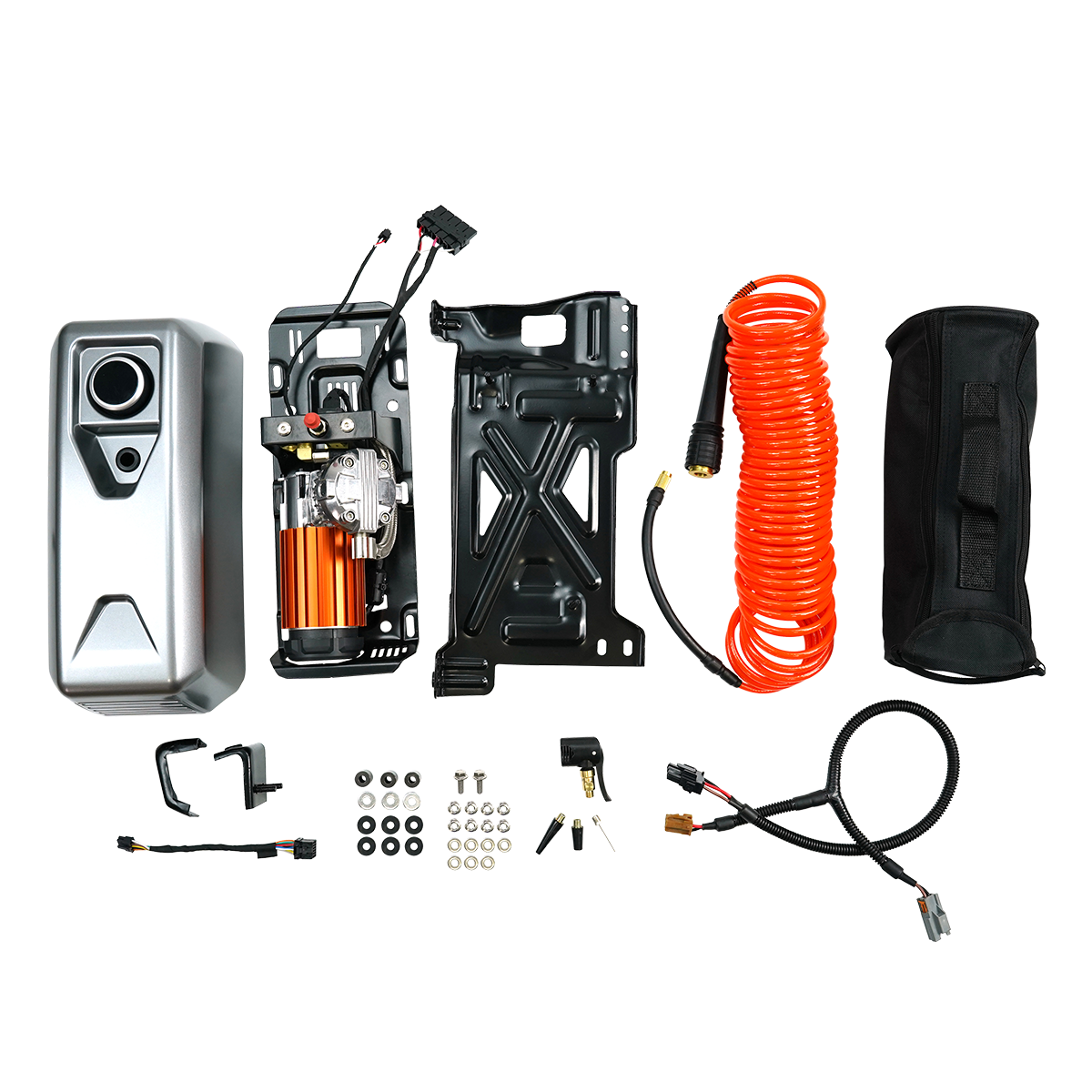 Portable Carry Pouch for Tire Inflator Kit