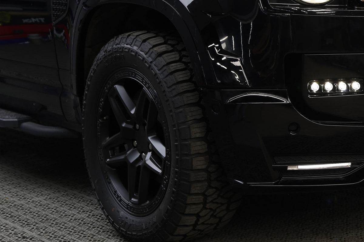 PLOMOR Exclusive Design - PLOMOR 20” Alloy Wheels for Land Rover Defender 90/110/130 – Matte Black OEM Fit