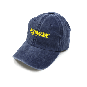 Side View of PLOMOR Adjustable Denim Cowboy Hat