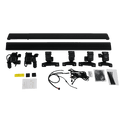 PLOMOR electric side steps installed on INEOS Grenadier 2023–2025 side view OEM+ LED running boards