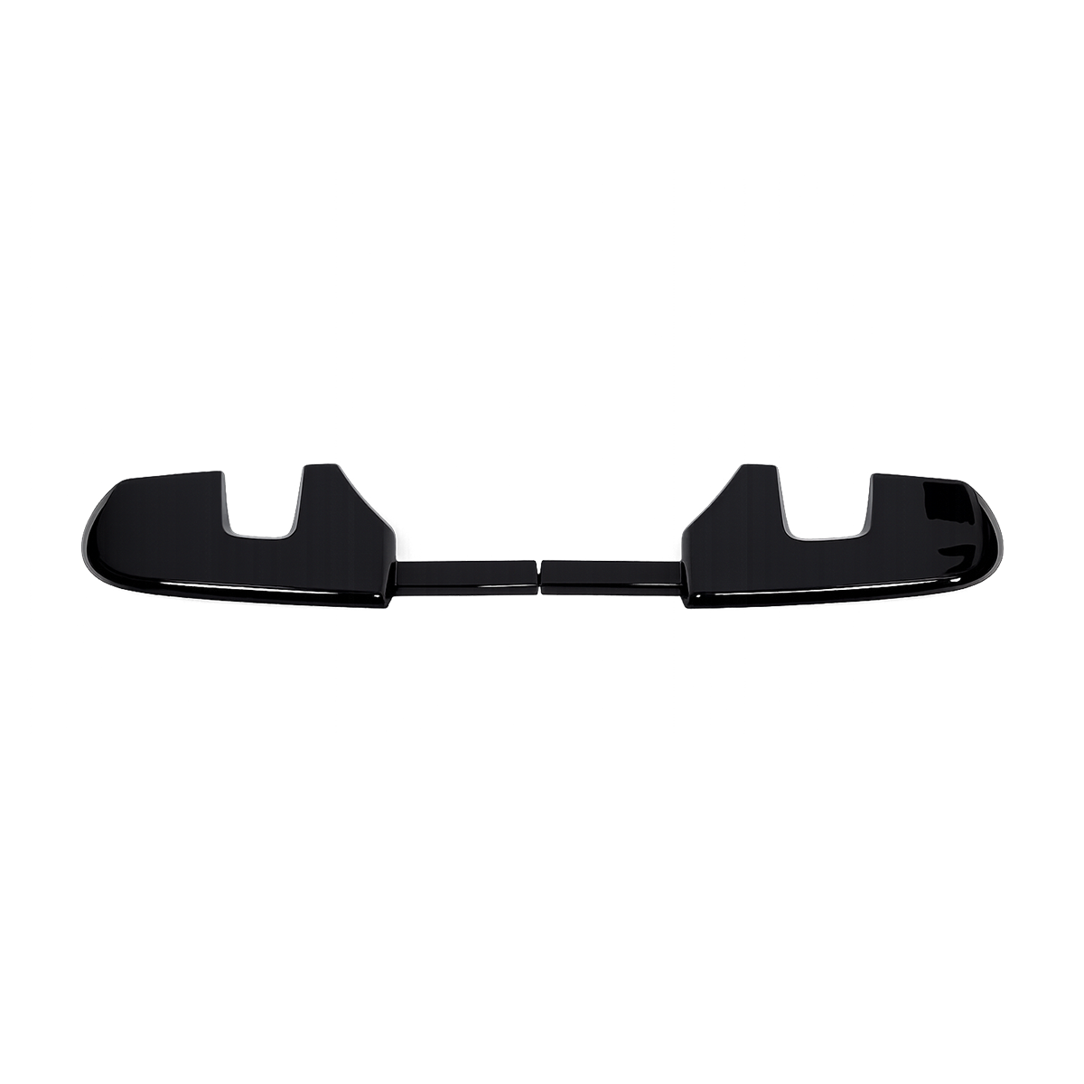 PLOMOR gloss black rear spoiler for Ford Transit Custom ABS aerodynamic design