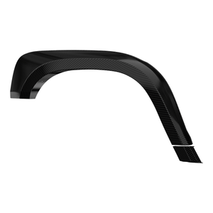 Dry carbon fibre wheel arch detail for INEOS Grenadier fender flare kit