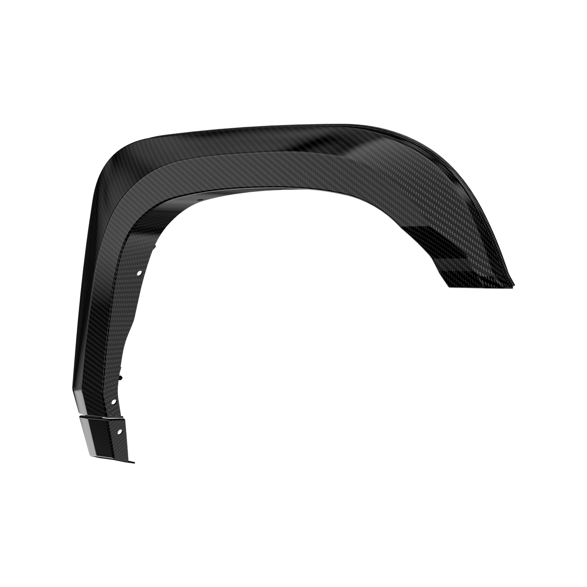 Premium carbon fibre finish fender flare kit for INEOS Grenadier