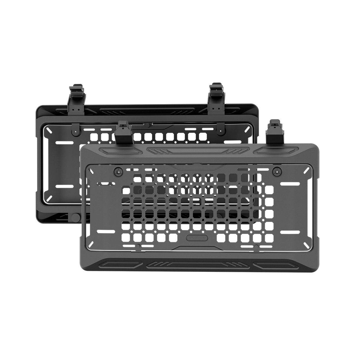 Steel bolt-on rear window storage rack for INEOS Grenadier