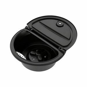 Rear mounted spare wheel storage compartment installed on Ineos Grenadier showing integrated design