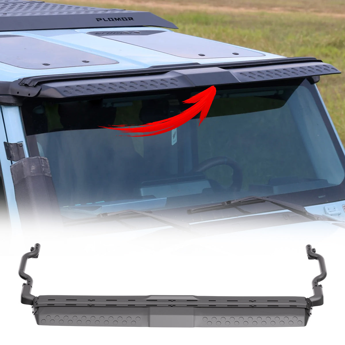 PLOMOR ABS Front Awning Sunshade for INEOS Grenadier