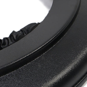 PLOMOR Donut-Style Spare Tire Cover for INEOS Grenadier. Hybrid design with durable ABS outer shell and refined leather inner ring, providing style and UV protection.