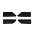 PLOMOR 4-piece Door Handle Storage Box Set for INEOS Grenadier. Custom-fit ABS interior inserts designed to maximize unused space in front and rear door pulls.