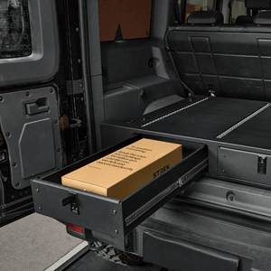 Open dual drawer cargo platform installed in INEOS Grenadier