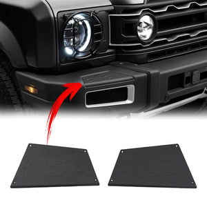 PLOMOR front bumper corner step plate covers for INEOS Grenadier 2022–2026