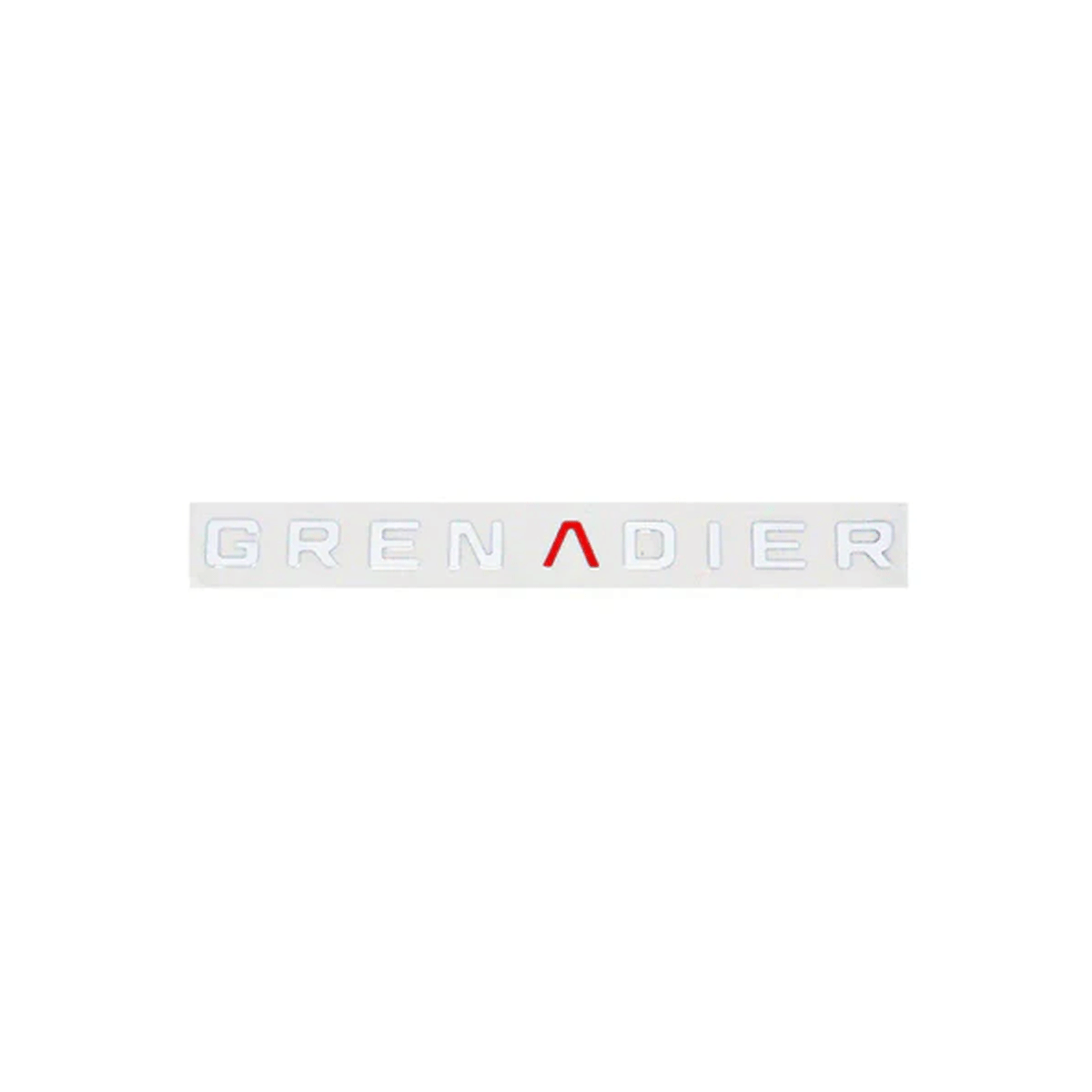 PLOMOR Ineos Grenadier Hood Tailgate Letter Decal Kit 2023-2026 OEM Style Vinyl Inserts