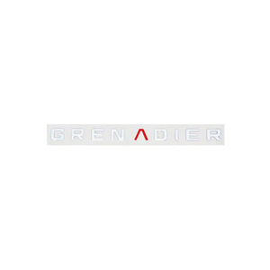 PLOMOR Ineos Grenadier Hood Tailgate Letter Decal Kit 2023-2026 OEM Style Vinyl Inserts
