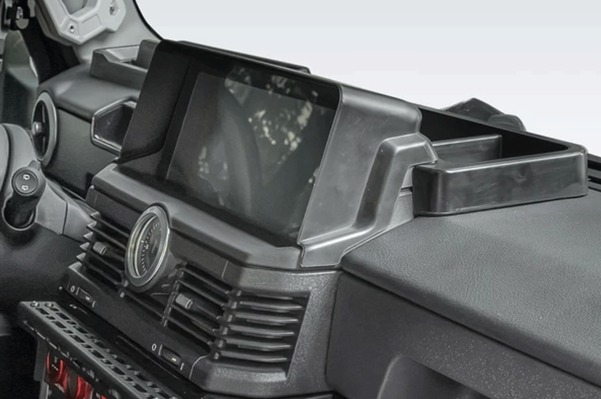 Shock-Reducing & Anti-Rattle Design - PLOMOR Interior Storage Organiser Set for INEOS Grenadier | ABS & TPE Cabin Organisers