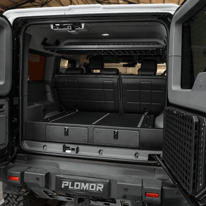OEM-style twin drawer storage system installed in INEOS Grenadier