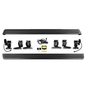 PLOMOR electric running boards with LED light strip for INEOS Grenadier Quartermaster