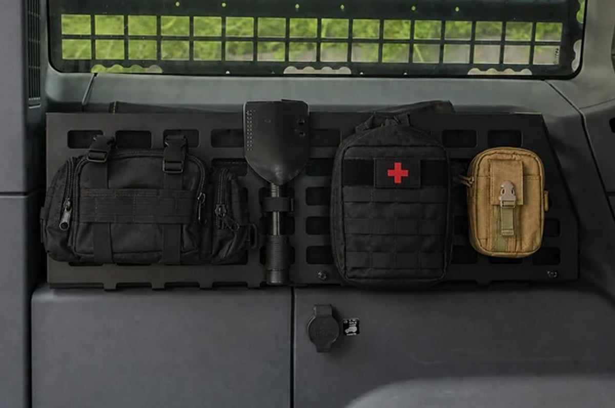 Molle Panel for Customized Gear Storage - plomor Offroad Ineos Grenadier Rear Cargo Molle Panel Organizer - Trunk Side Storage