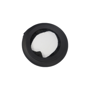 PLOMOR spare wheel cover soft inner liner for INEOS Grenadier, elastic dust/rain cover, matte black, top view