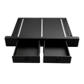 PLOMOR twin drawer storage system installed in INEOS Grenadier rear cargo area