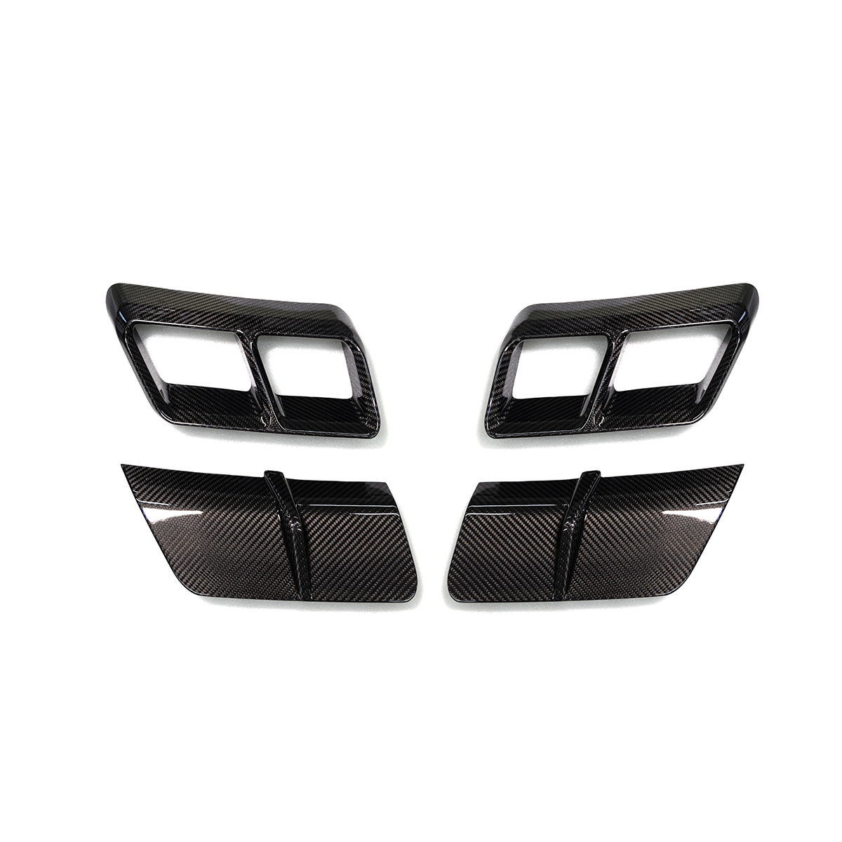 PLOMOR L460 carbon fiber aero kit front angle OEM+ performance styling