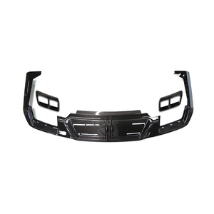 PLOMOR L460 carbon fiber front lip installed Zeus aero styling upgrade