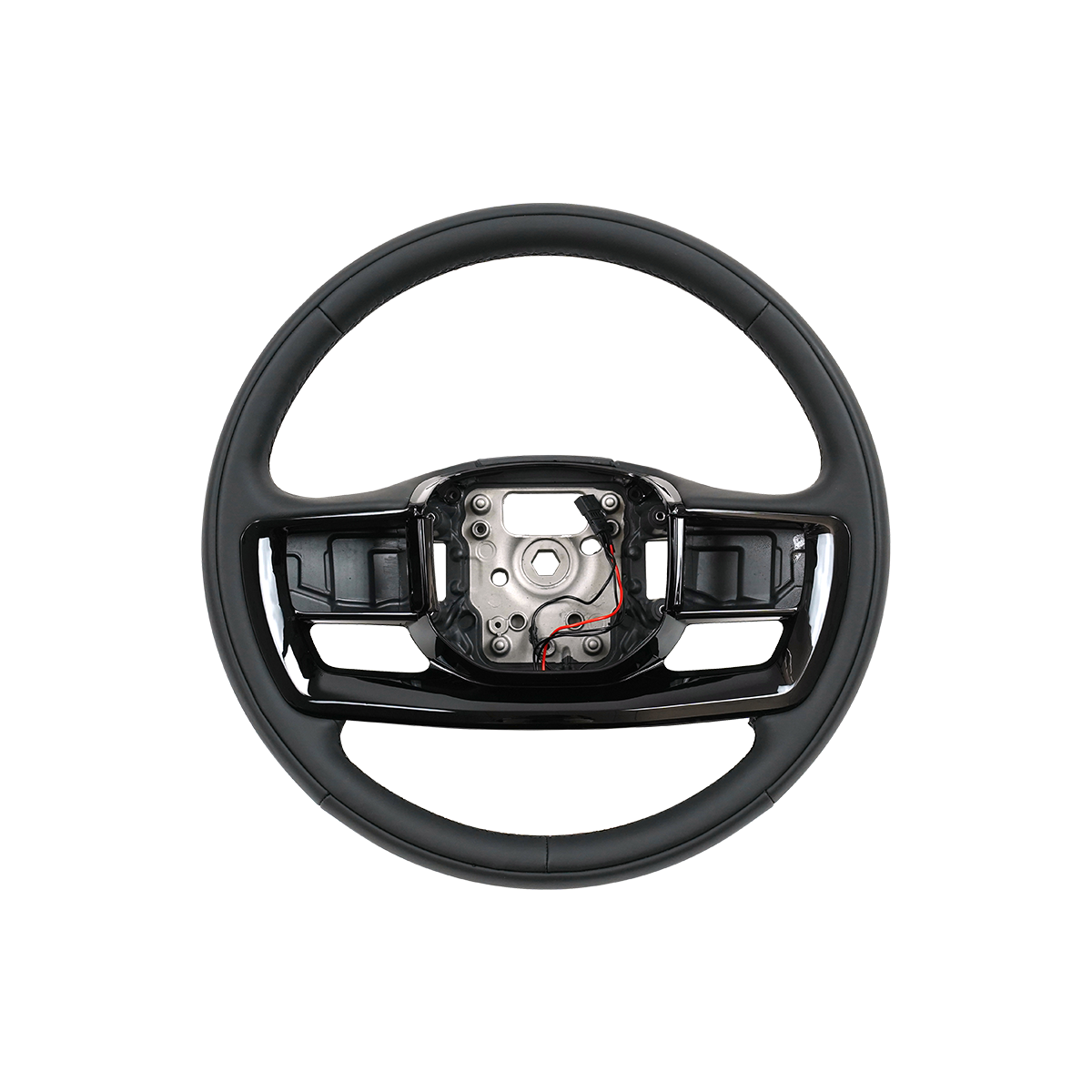 PLOMOR heated steering wheel Range Rover L460 front view OEM fit design