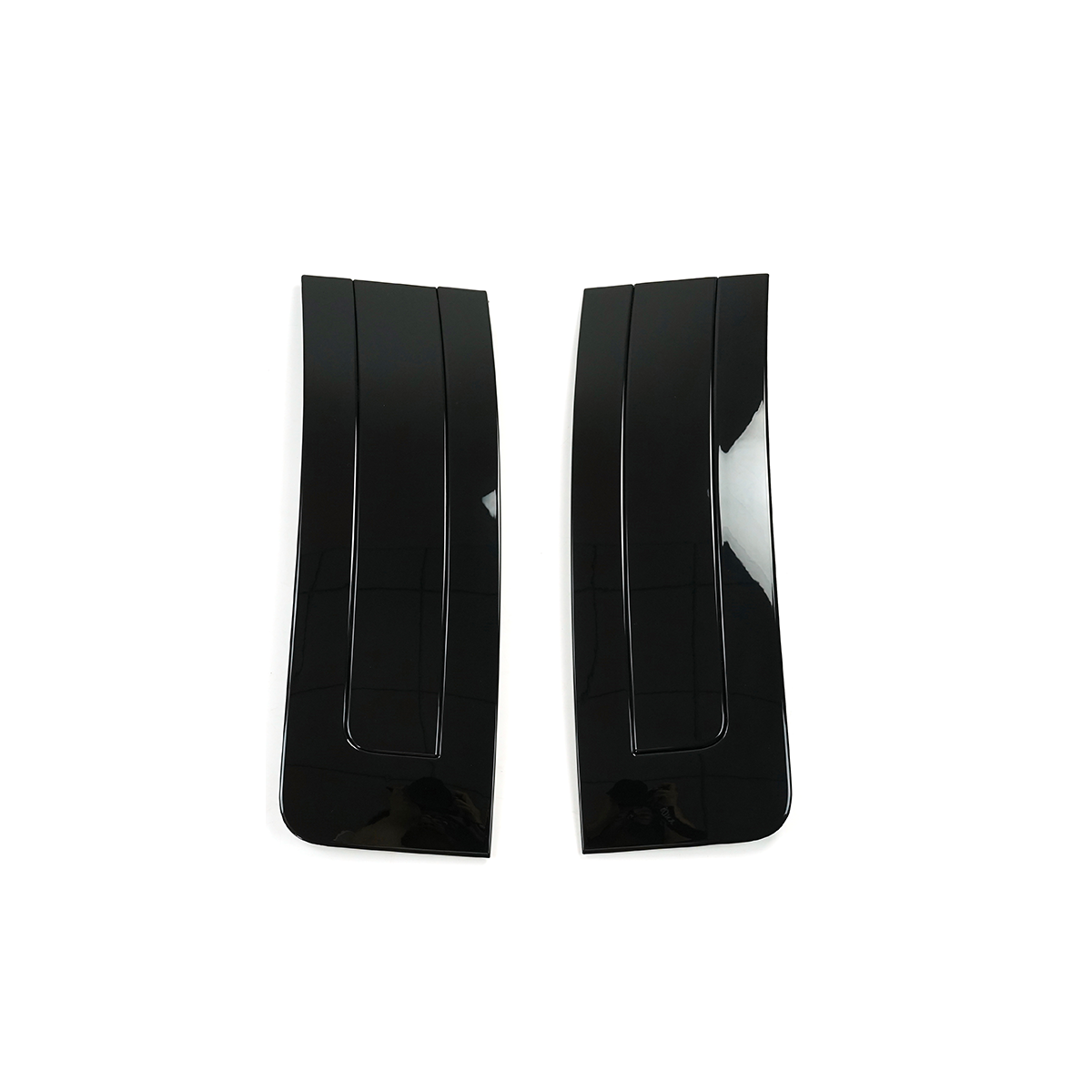 PLOMOR Range Rover L460 carbon fiber side vent trim full installed exterior upgrade