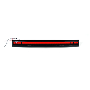 Black ABS material detail of Range Rover Sport L461 rear LED light bar