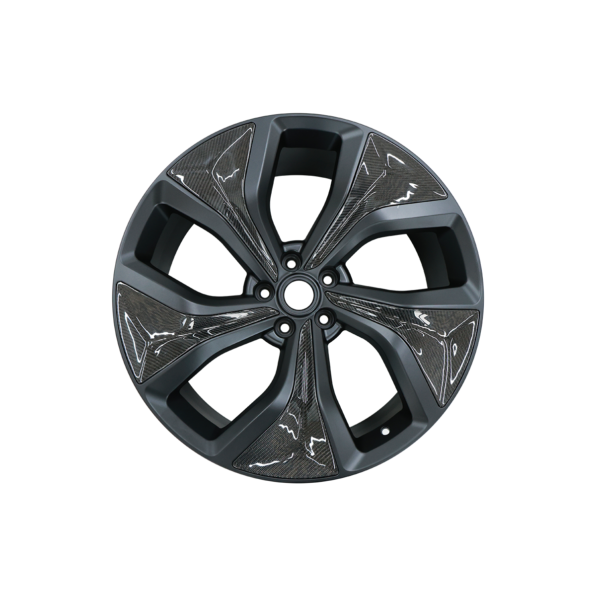 PLOMOR Range Rover Sport L461 forged wheels with carbon fiber inlays main view