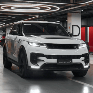 PLOMOR carbon fibre front widebody kit on Land Rover Range Rover Sport L461 2022+ OEM+ styling