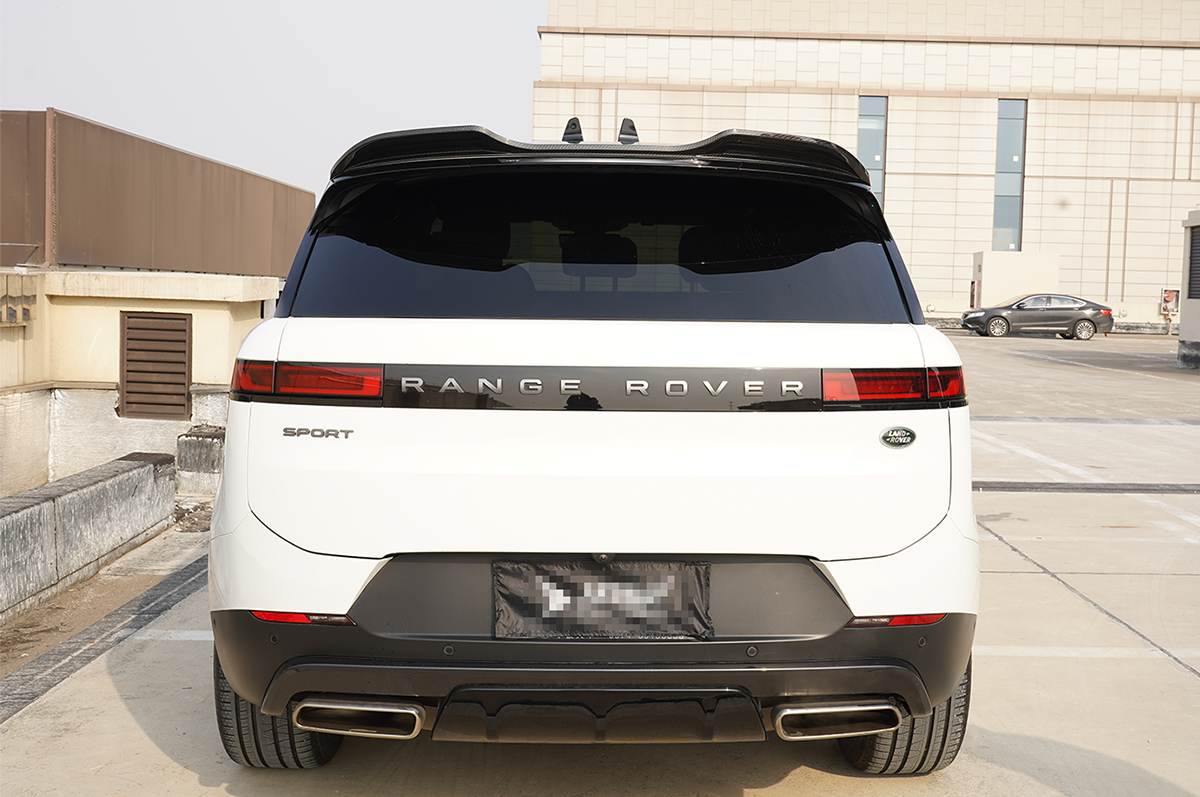 Black LED Light Bar - PLOMOR Range Rover Sport L461 Rear Tailgate Light Bar | Black ABS LED OEM Fit