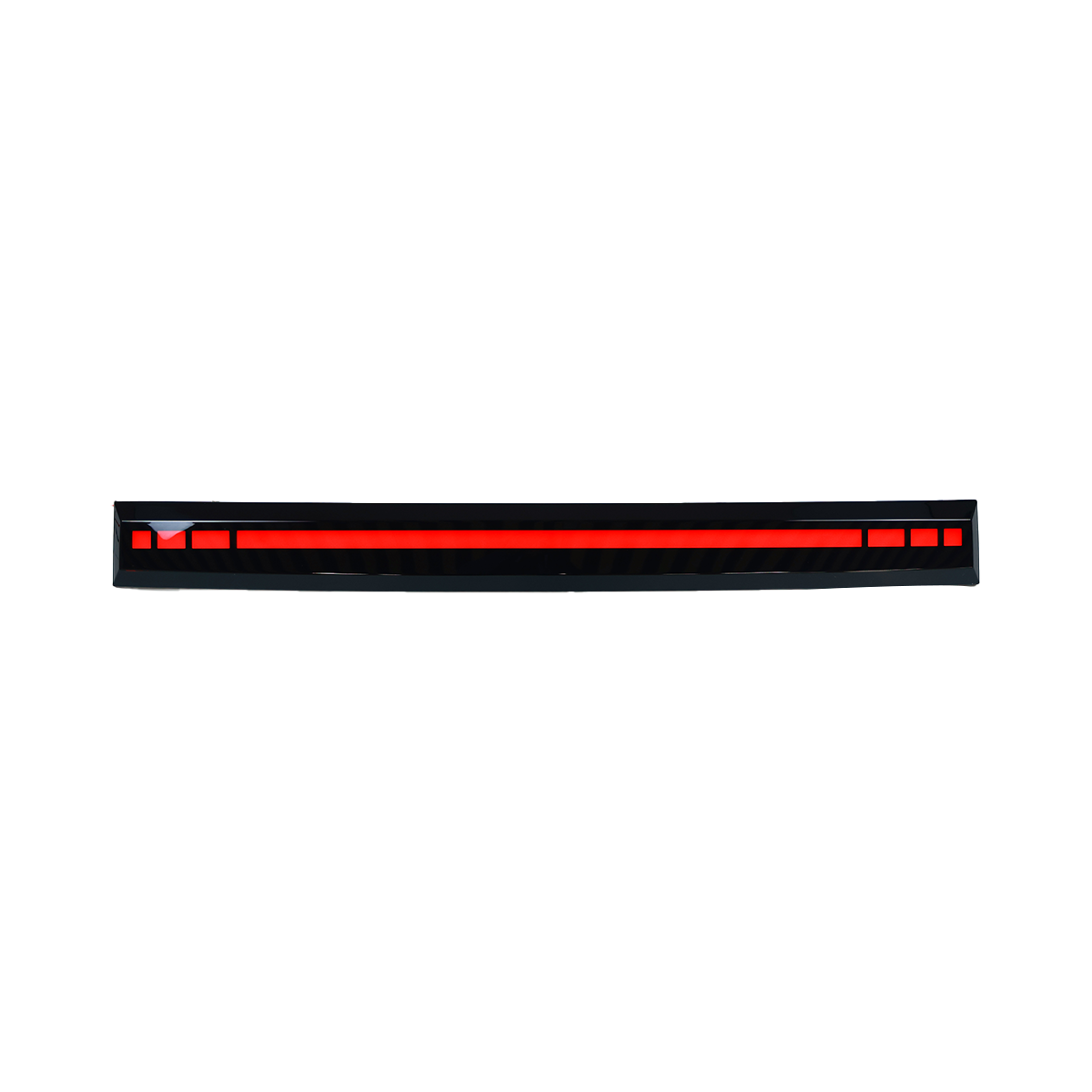 PLOMOR Range Rover Sport L461 rear tailgate LED light bar black ABS front view