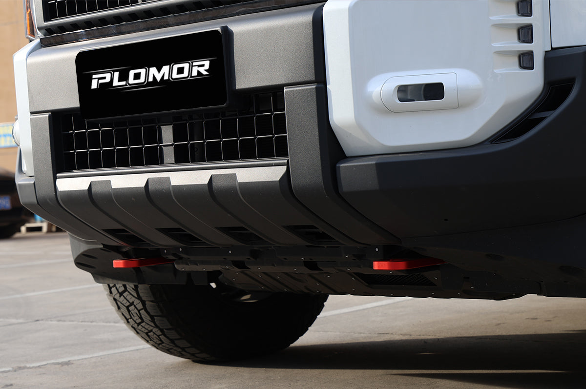 Extended Clearance & Heavy-Duty Load Rating - Toyota Land Cruiser LC250 High-Strength Aluminum Recovery Tow Hooks (2024–2027)