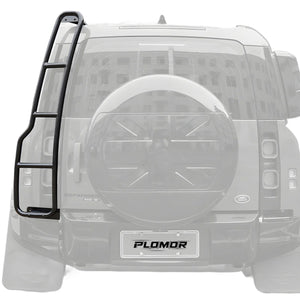PLOMOR aluminium rear ladder for Land Rover Defender 90 110 L663