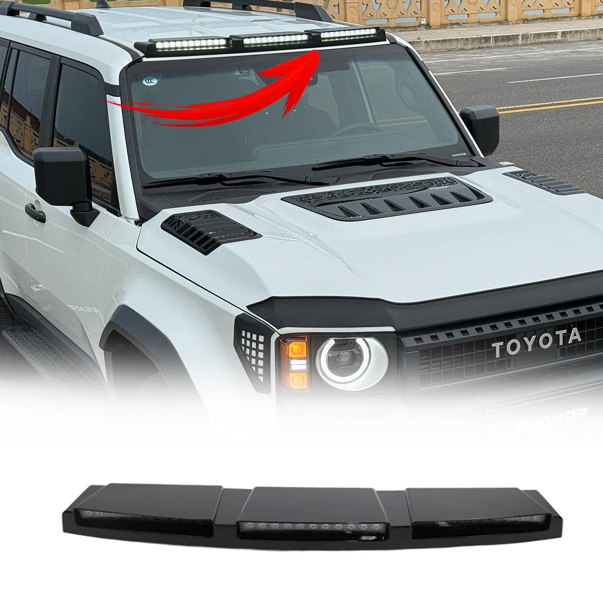 PLOMOR LC250 99W Triple LED Roof Light