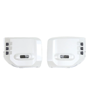 PLOMOR multifunction fog light frame upgrade for Toyota Land Cruiser LC250 with DRL and sequential turn signal