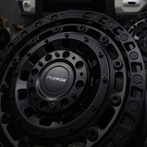 PLOMOR forged wheel rear view for Land Cruiser 250