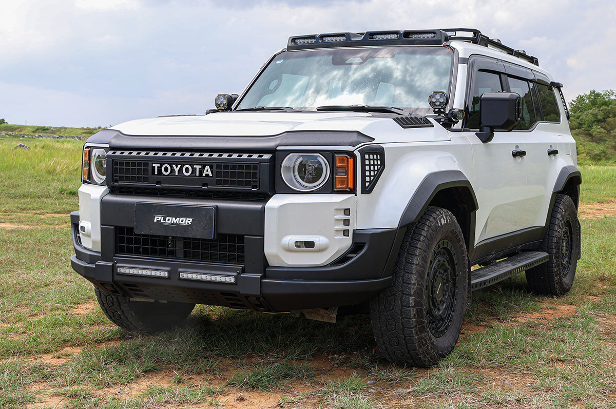 Bluetooth Wireless Light Control - PLOMOR LC250 Front Push Bar with LED Lights & Bluetooth Control for 2024–2027 Toyota Land Cruiser 250