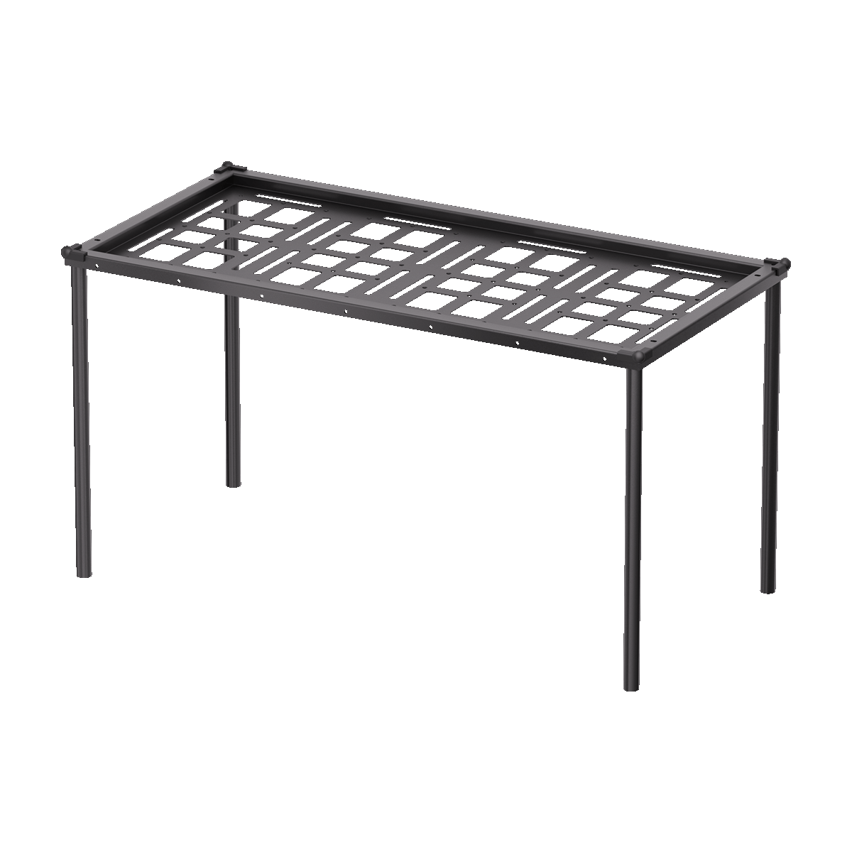 PLOMOR Stainless Steel Rear Cargo Shelf for Toyota Land Cruiser LC250
