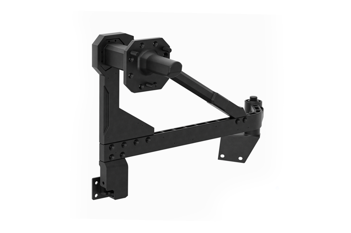 Aluminium Alloy Tube Spare Tire Carrier – Lightweight & Durable - PLOMOR Aluminium Alloy Spare Tire Carrier for 2024+ Toyota LC250 – Lightweight & Rugged Design