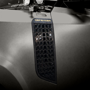 PLOMOR OCTA Side Vent Installed Left Side – Land Rover Defender
