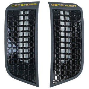 PLOMOR OEM Carbon Fibre OCTA Side Vent Angled View – Defender