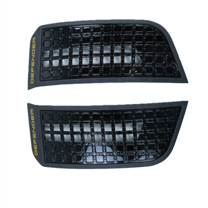 PLOMOR Carbon Fibre OCTA Side Vent Close-up – Defender Detail