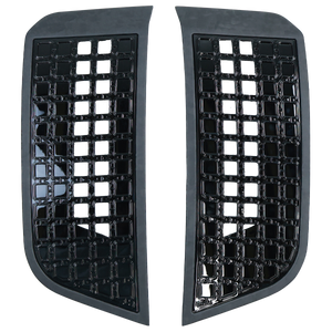 PLOMOR OEM Carbon Fibre OCTA Side Vent Front View – Land Rover Defender