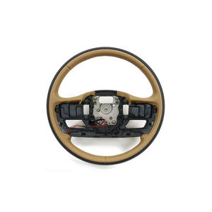 Premium material finish of PLOMOR heated steering wheel L460
