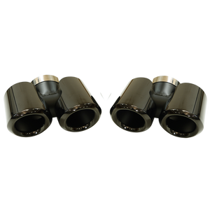 PLOMOR Stainless Steel Quad Exhaust Tips – Durable & Stylish