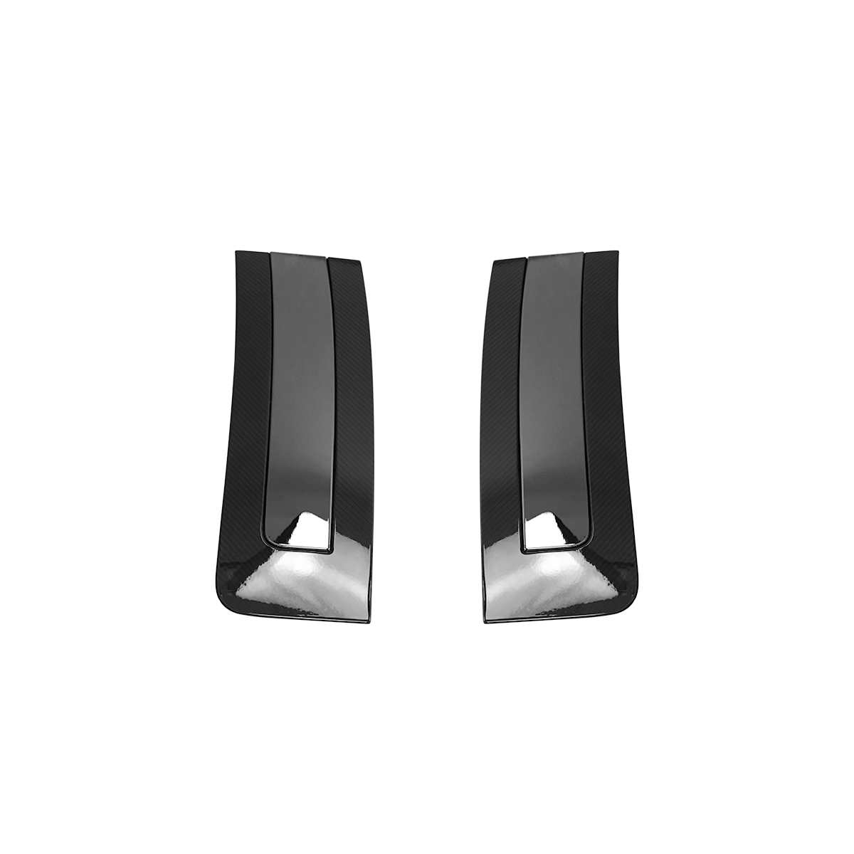 PLOMOR Range Rover L460 genuine carbon fiber tailgate cover detail