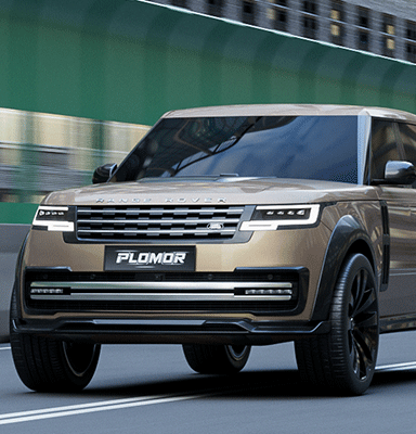 PLOMOR Range Rover L461 wide body off-road build at auto show