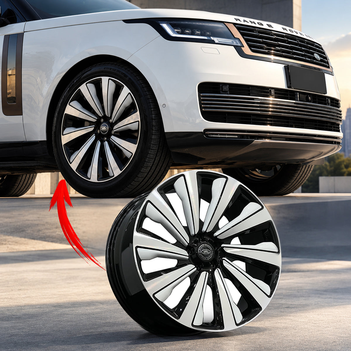 PLOMOR Range Rover Sport L460 Forged Aluminium Wheels